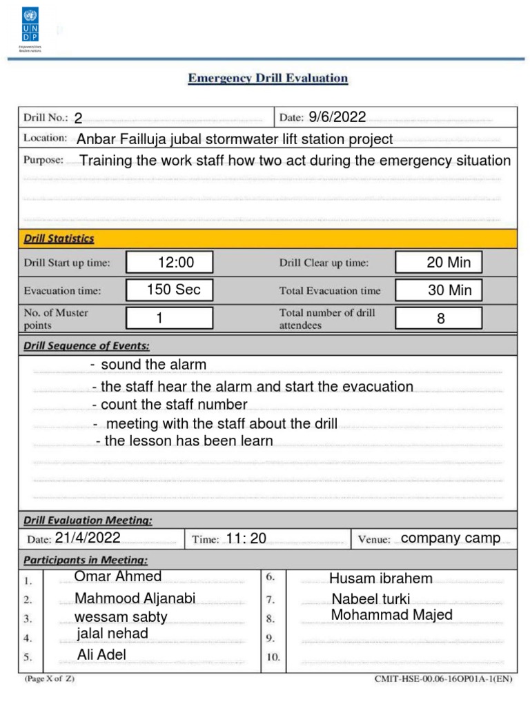 Drill Report No.2 PDF