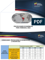 Proyecciones Economicas Vzla 2022