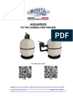 l0200200 Manuale Filtro Aquarius SM Ita