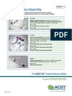 Contrast Injector Patient Kits ACIST Medical Systems