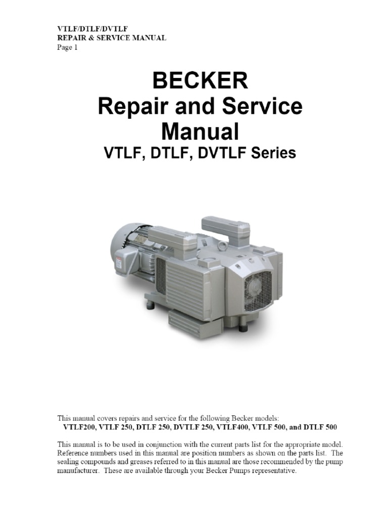 BECKER Repair and Service Manual PDF