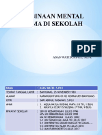 Pembinaan Mental Agama Di Sekolah