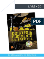 Doigt Es Rudiments Batterie