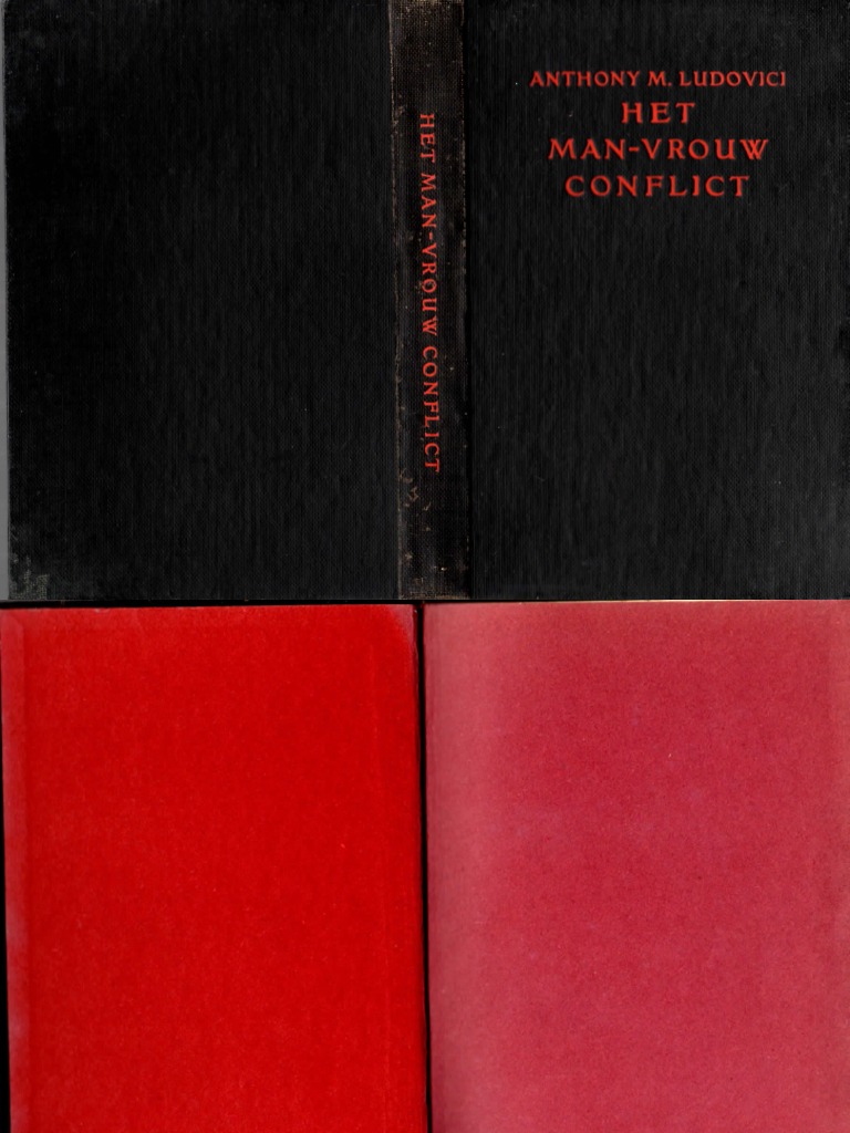 Anthony Ludovici, Het ManVrouw Conflict PDF