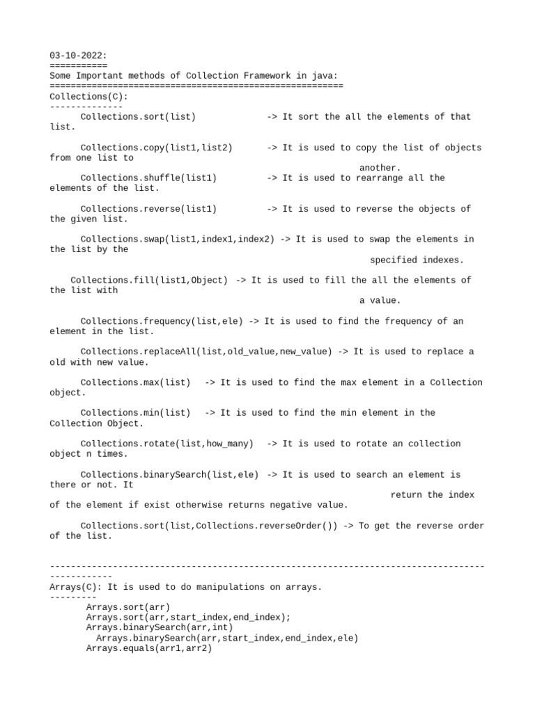 collections-in-java-class-notes-pdf-data-management-information