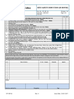 UV-SF-03 Site Safety Induction (In House)