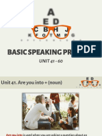 Basic Speaking Practice Book 3 (U41-60)