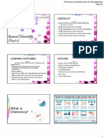 PSMA General Chemistry Part 1