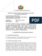 Sentencia Constitucional 1094