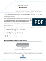 Current Electricity All Derivations