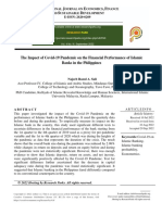 The Impact of Covid-19 Pandemic On The Financial Performance of Islamic Banks in The Philippines