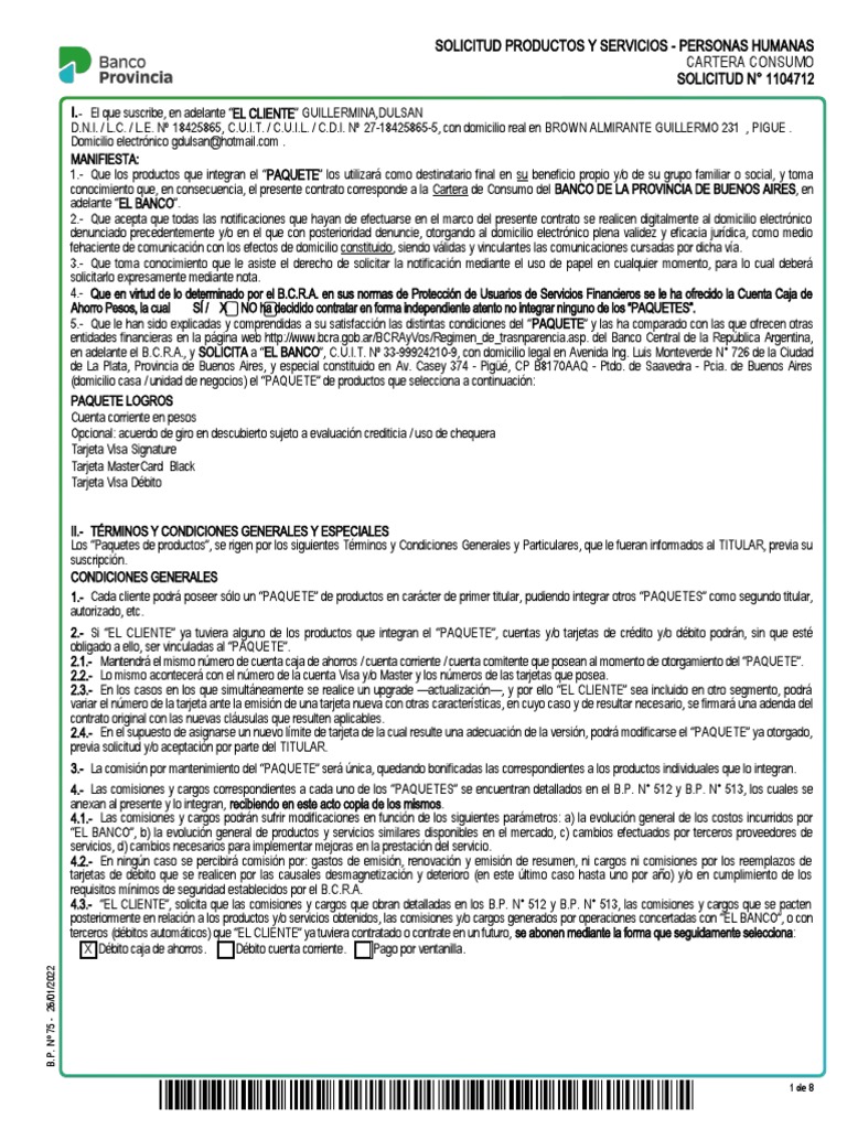 BP075 | PDF | Bancos | Cheque