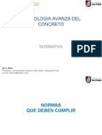 4 Tecnologia Avanzada Del Concreto Normativa