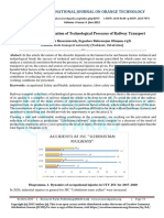 Modeling and Optimization of Technological Processes of Railway Transport