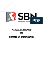 Manual Sistema Certificacion
