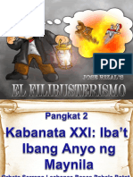 El Filibusterismo Kab 21