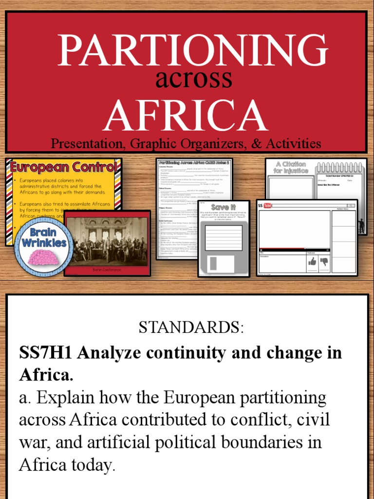 European Partitioning Across Africa Student Version Pdf Atlantic
