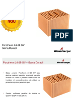 Fisa Tehnica Caramida Porotherm Durabil 24 29 GV Wienerberger1