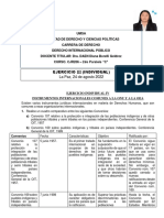 Ejercicio Individual IV Derecho Internacional Rocio Mamani