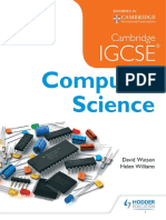 Cambridge IGCSE Computer Science