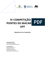 Edital Pontes de Macarrão - 2022