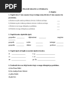 Atribut I Apozicija - Listić Za Vježbu - Redoviti Program | PDF