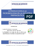 Introduccion de La Microbiologia en La Industria Farmaceutica