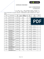 Certificado de Cotizaciones AFPModelo