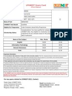 Result Card C22300302