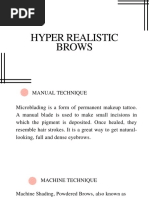 Hyper Realistic Brows