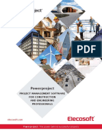 Powerproject Overview Brochure