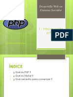 Introduccion A PHP