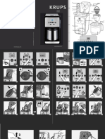 Krups ET353 Savoy Coffee Maker Instructions Manual EN