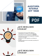 Entrenamiento de Auditores Interno