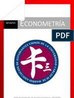 Apuntes de Econometría