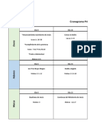 Cronograma EBD ENERO A MARZO