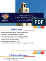 2 Model of Distributed Computation