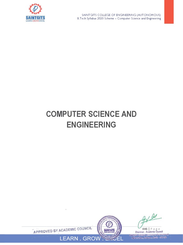 B.tech 3rd Year CSE Syllabus | PDF | Internet Protocol Suite | Computer