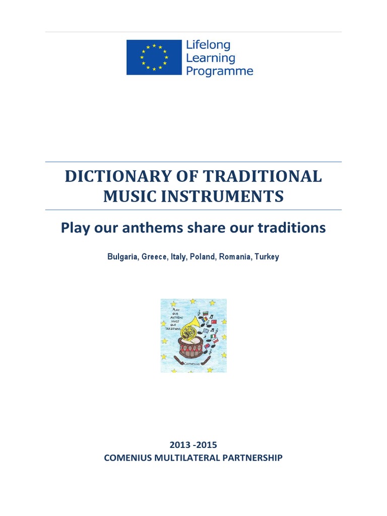 Traditional Music Instruments Dictionary | PDF
