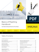 Basics of Pipetting Ebook en L Sartorius PDF Data