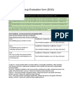 Peer Group Assessment Form ENG