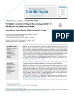 Fibrilación Auricular - Anticoagulación