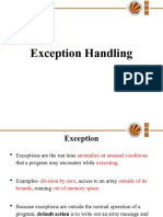 Exception Handling