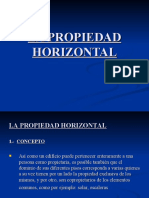 La Propiedad Horizontal