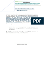 ACTA DE COMPROMISO DE OPERACIÓN Y MANTENIMIENTO (1)