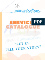 OLD Abush Communications Service Catalogue