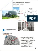 Strategi Kenyamanan Termal Pada UMN