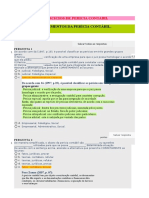 Exercicios de Pericia Contabil Unidade I - Fundamentos Da Pericia Contabil.