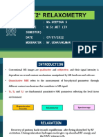 T2 & T2 - Relaxometry