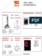 Oferta electrodomésticos horno multifunción campana vitrocerámica